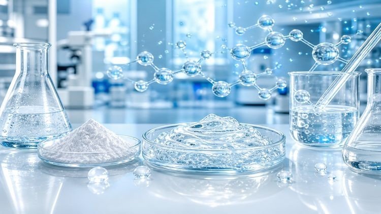 Sodium hyaluronate molecular weight grades in a laboratory